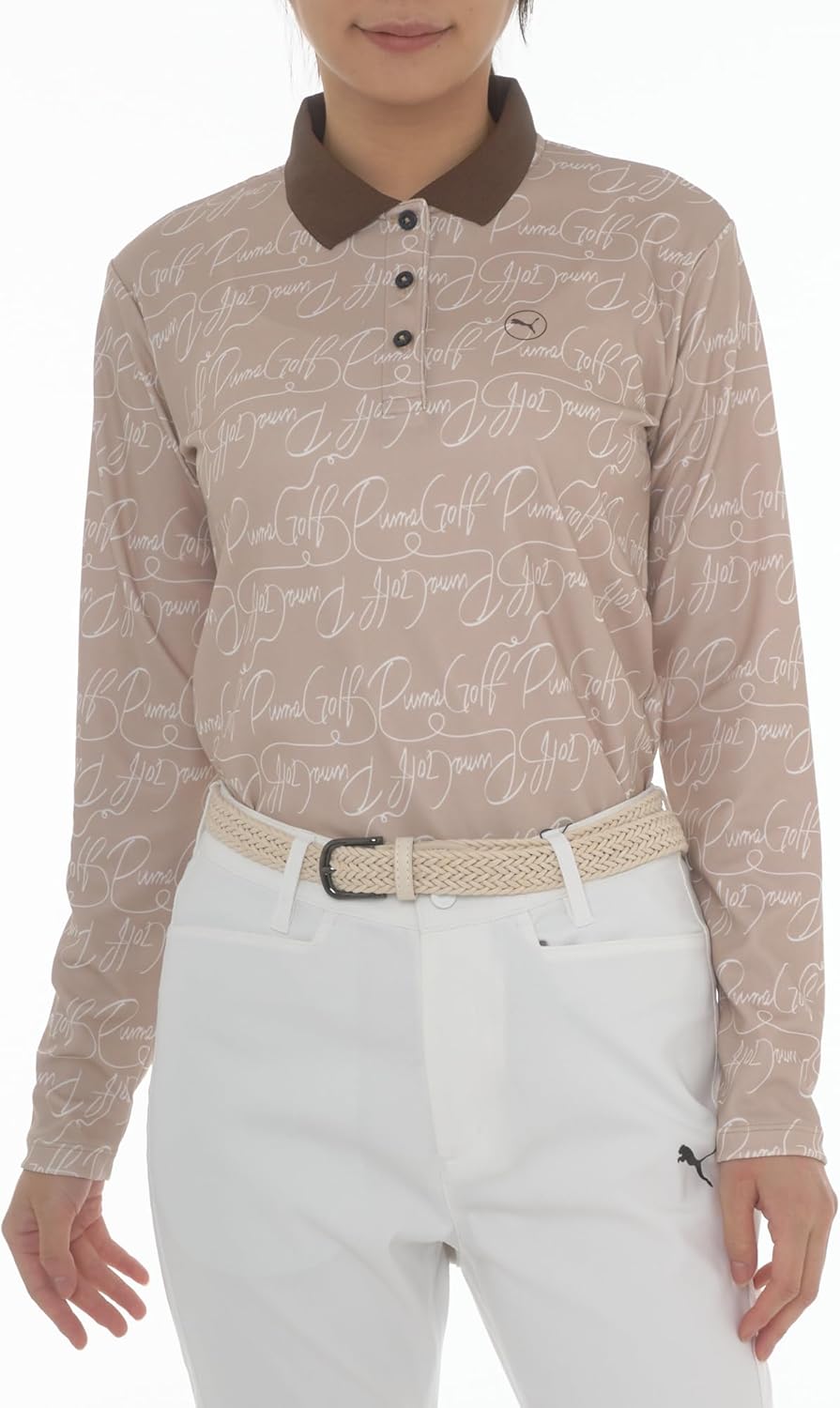 スキーウェア 150cm キッズ 子供 オレンジ ベージュ ニット帽 ゴーグル